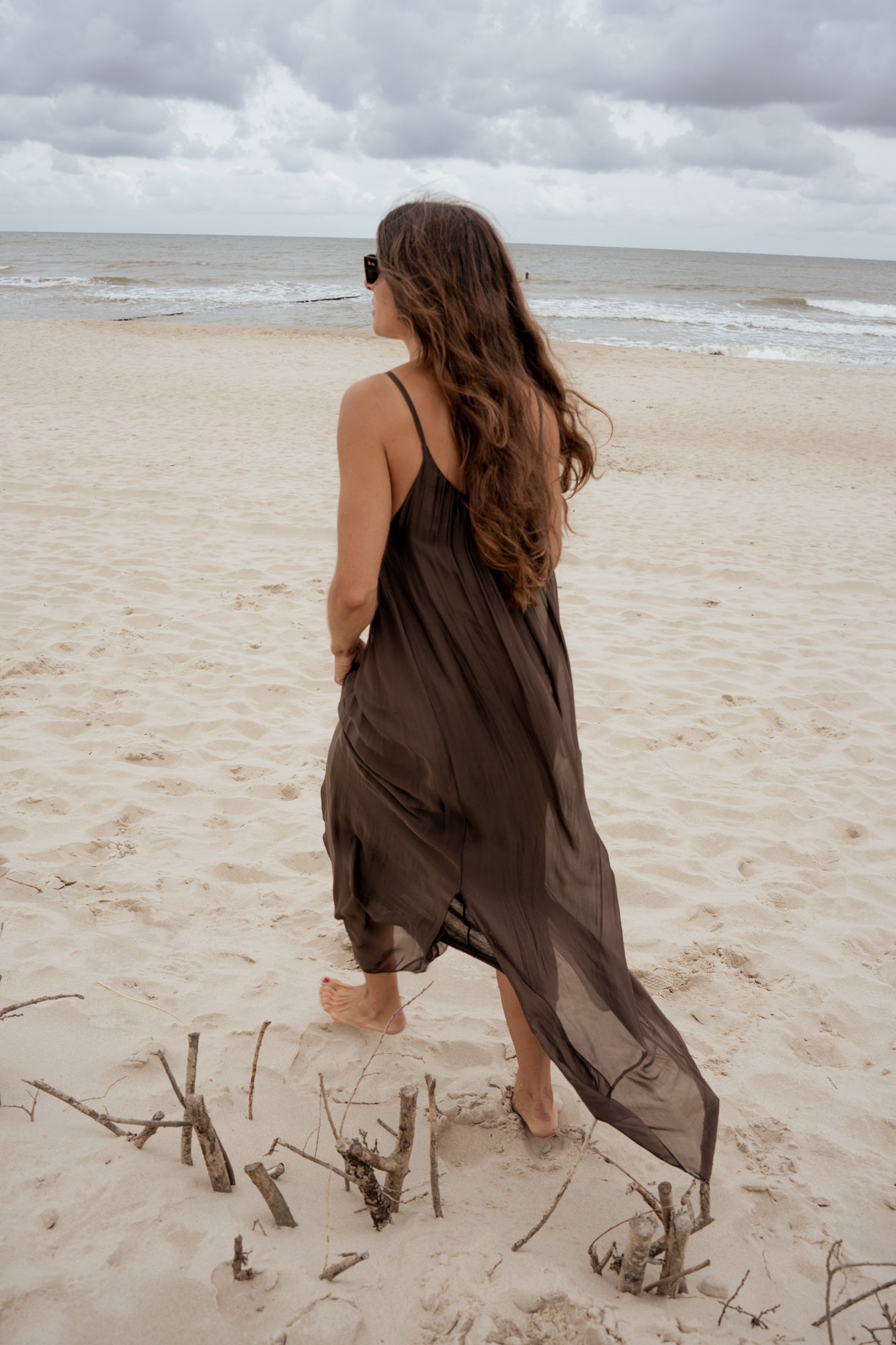 Sukienka Silk Brown