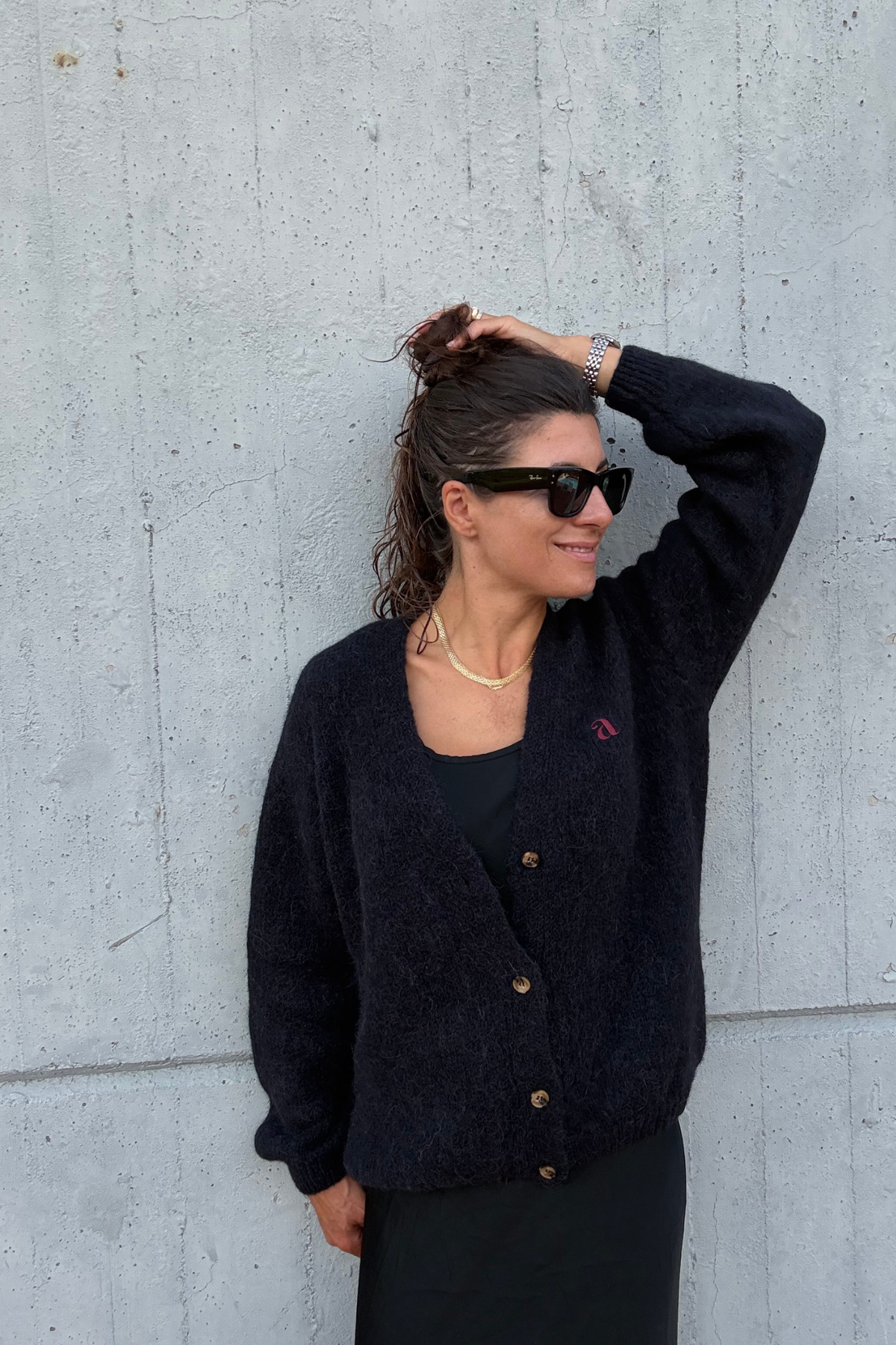 Sweter Pure Black