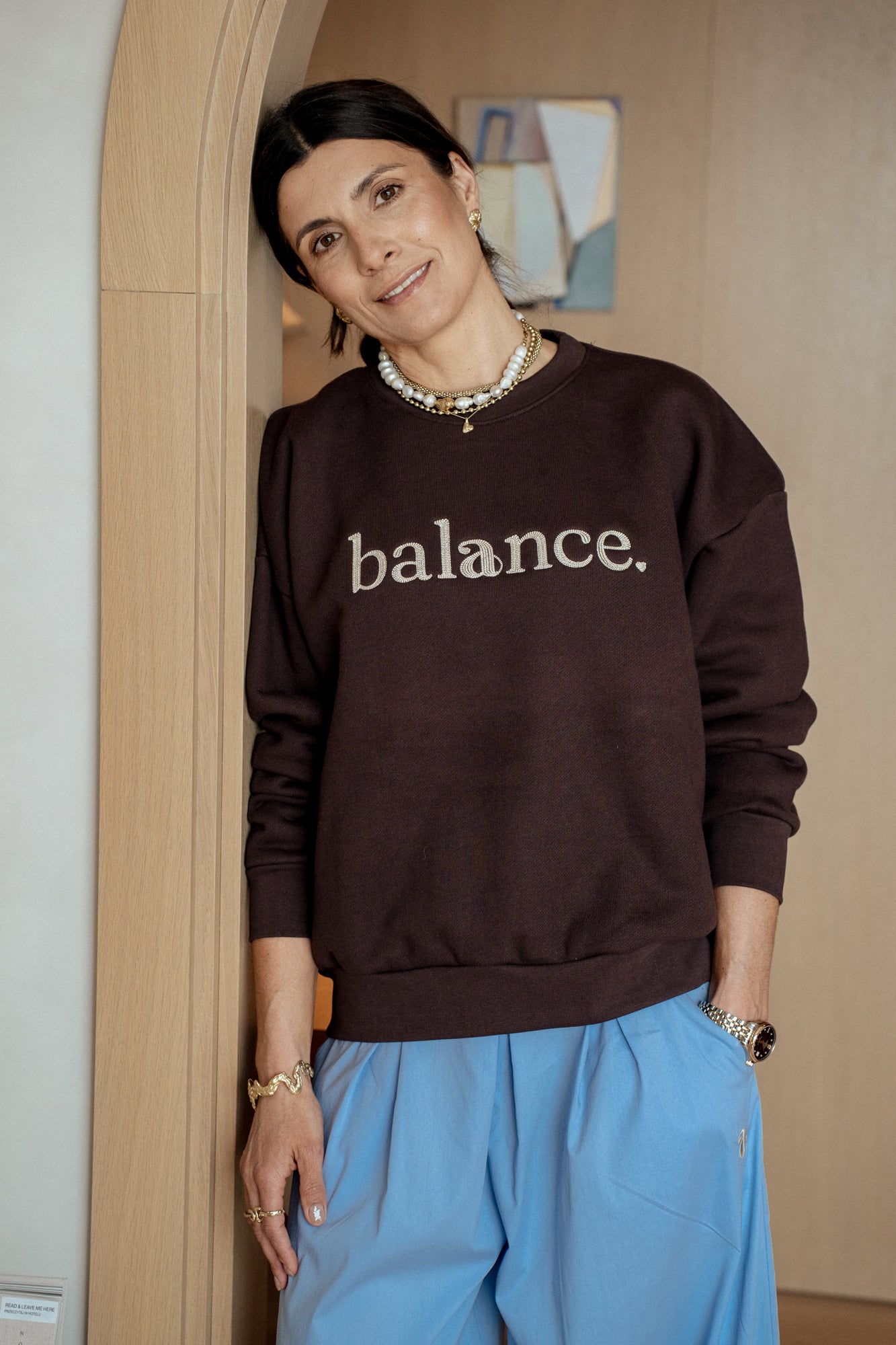 Bluza Balance Cacao