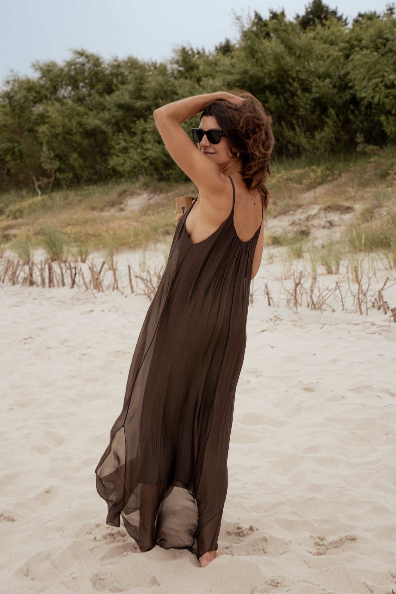 Sukienka Silk Brown