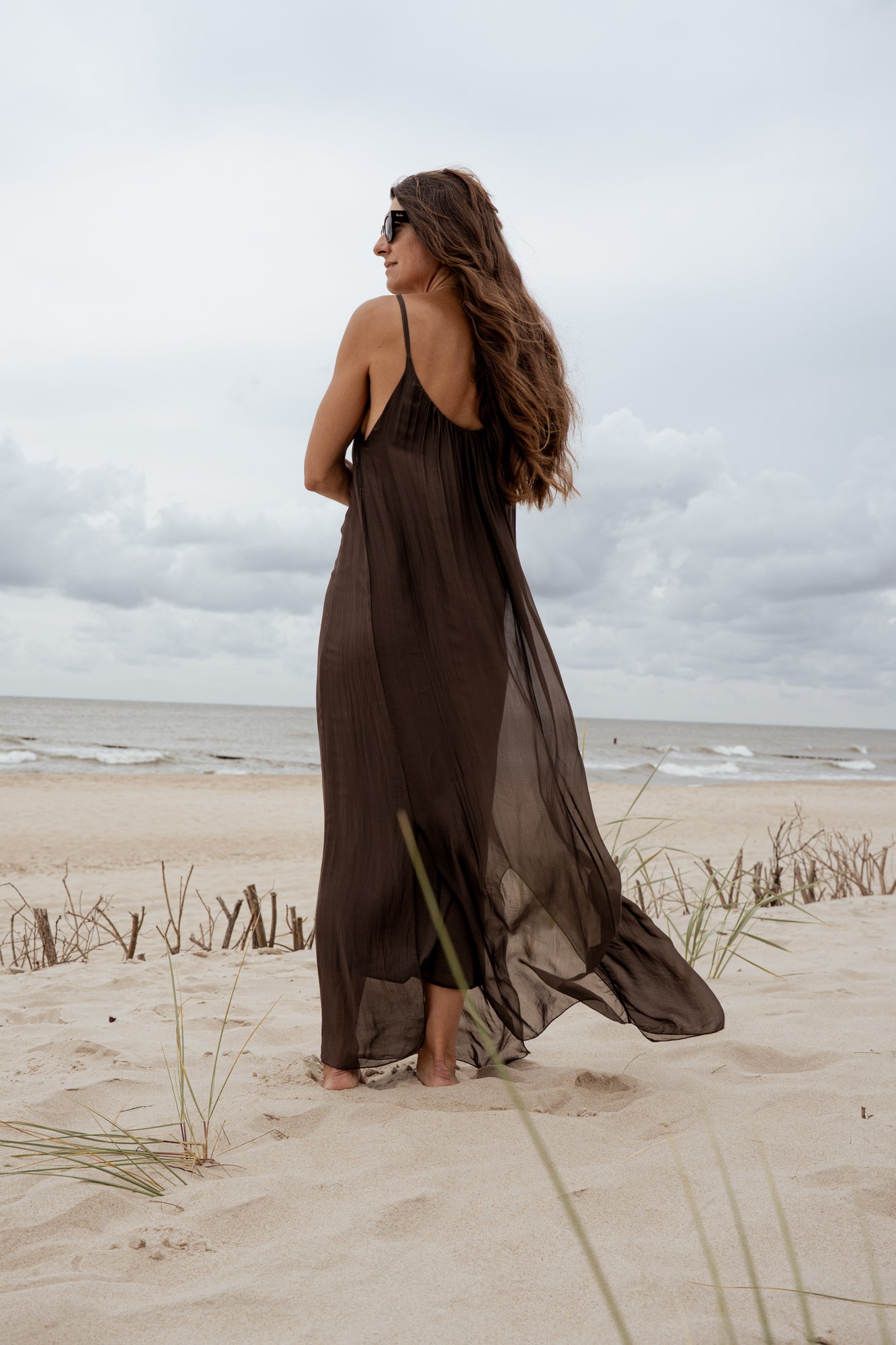 Sukienka Silk Brown