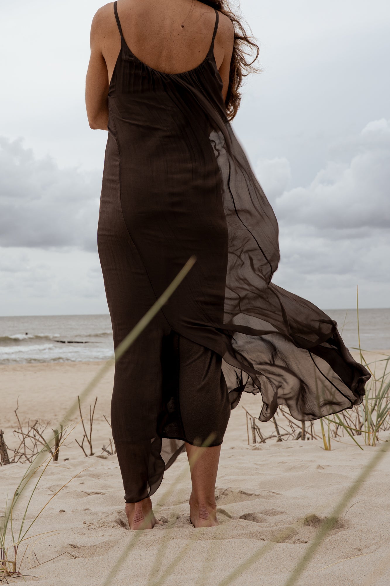 Sukienka Silk Brown
