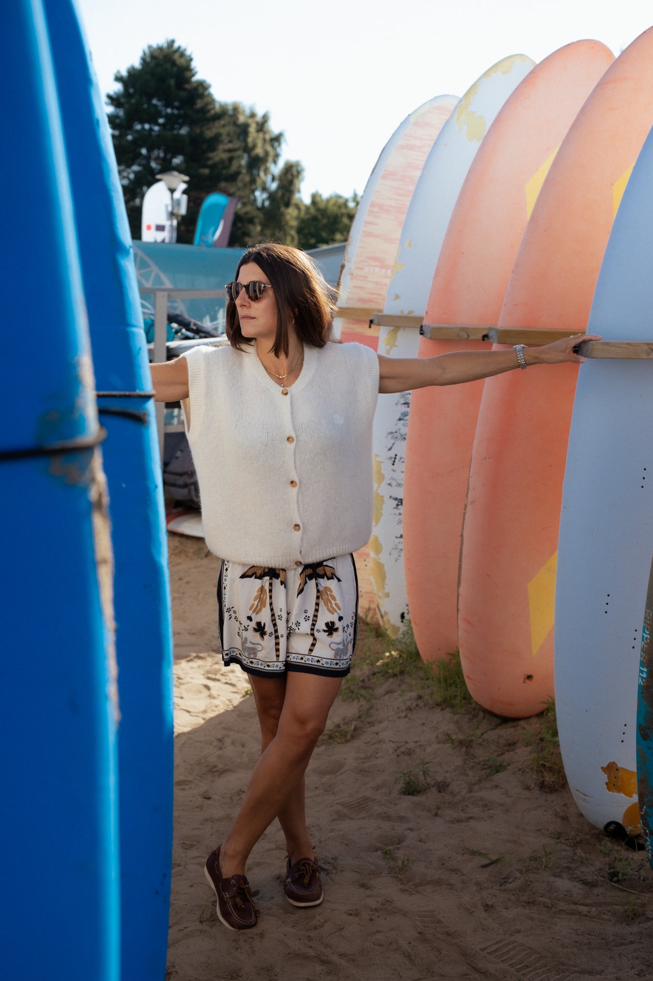 Sweter Pure Short White