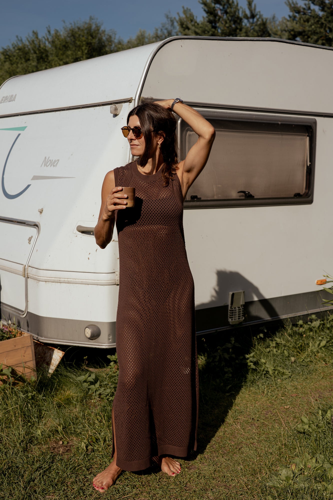 Sukienka Maglia Brown