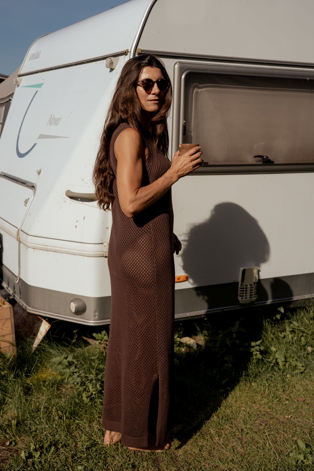 Sukienka Maglia Brown